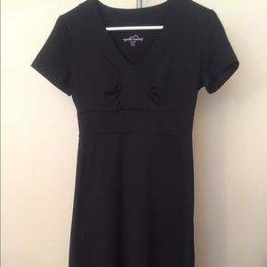 Black travel dress
